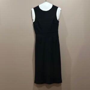 Elegant Black Sleeveless Dress